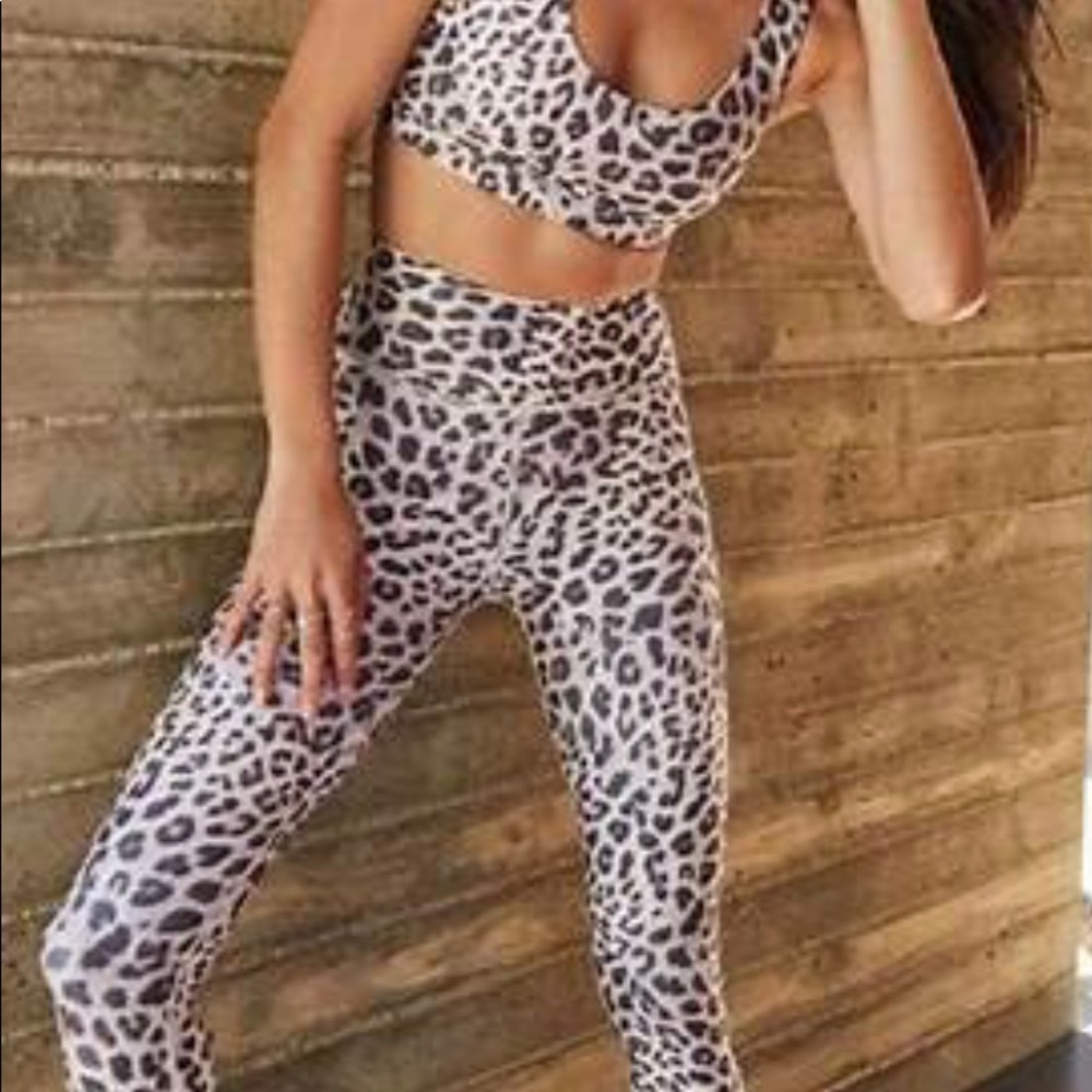 Spiritual Gangster leopard leggings